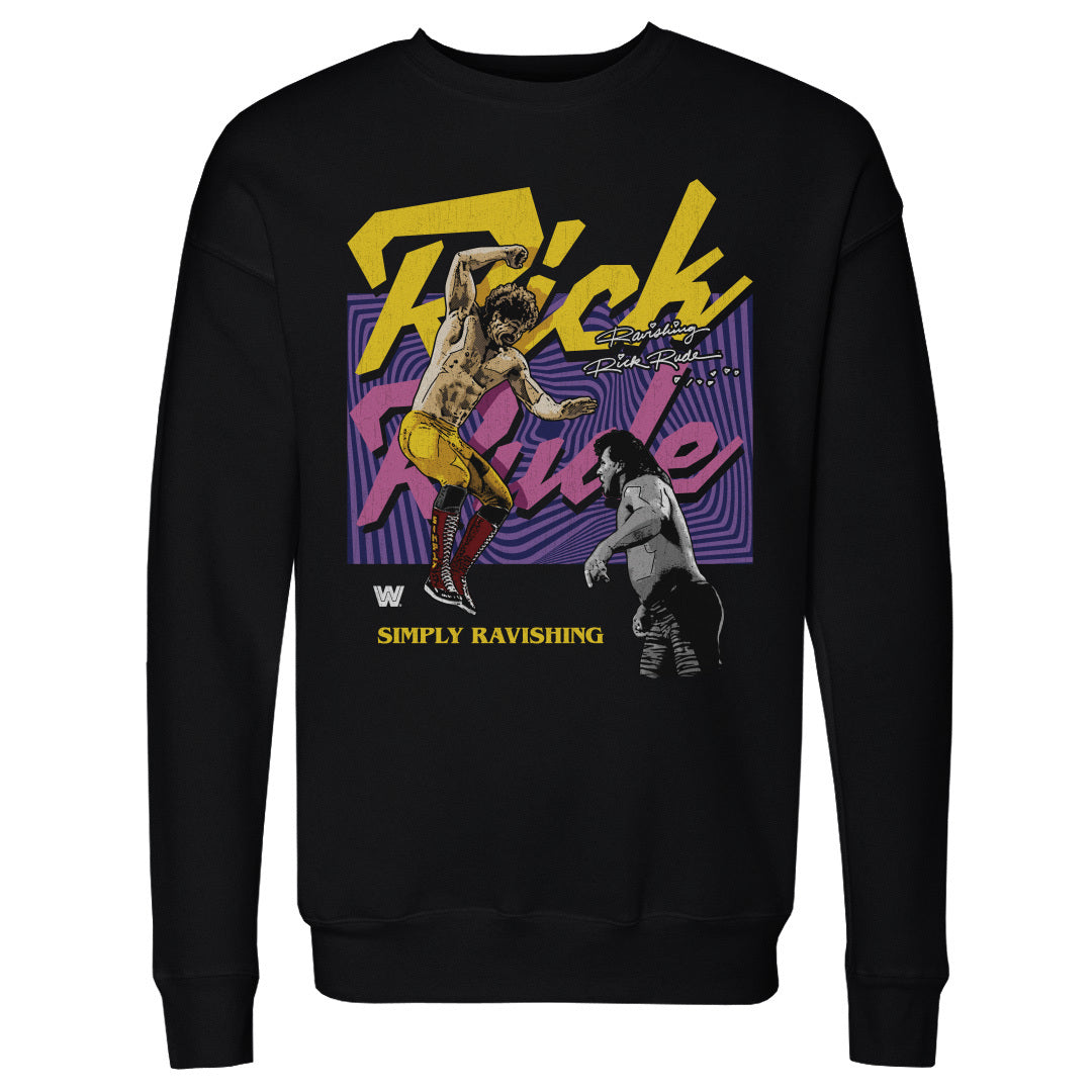 Rick Rude Men&#39;s Crewneck Sweatshirt | 500 LEVEL