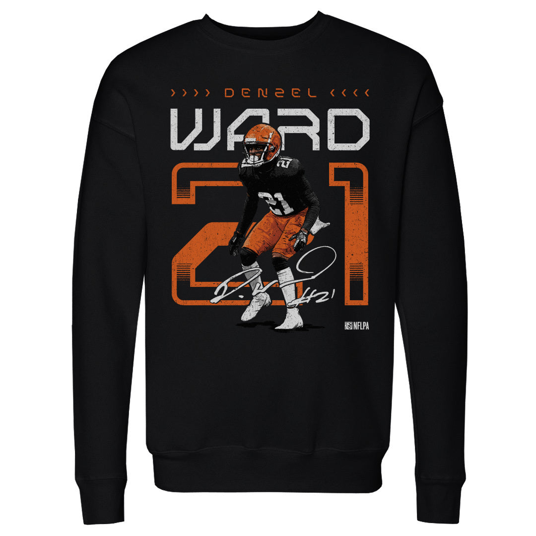 Denzel Ward Men's Crewneck Sweatshirt | 500 LEVEL