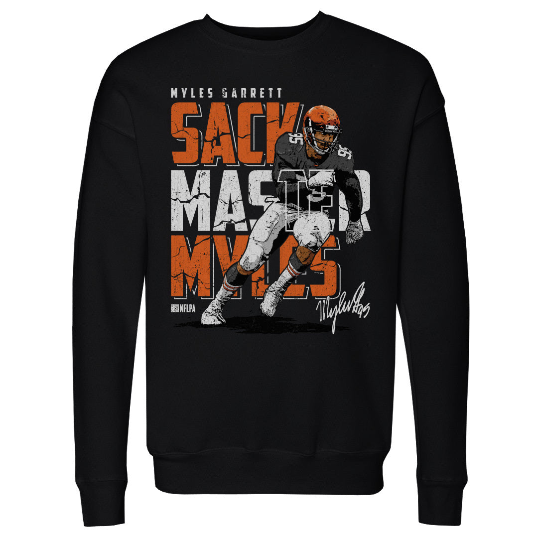Myles Garrett Men's Crewneck Sweatshirt | 500 LEVEL