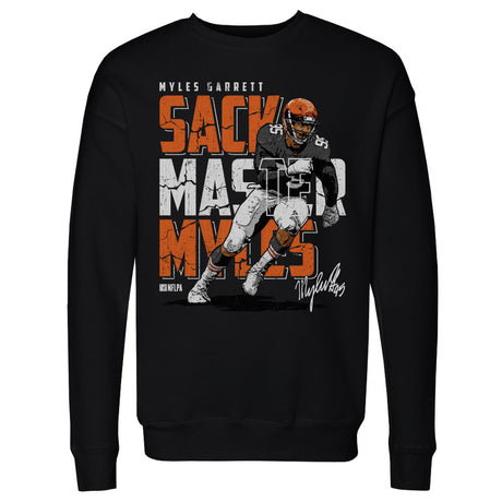Myles Garrett Men's Crewneck Sweatshirt | 500 LEVEL