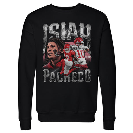 Isiah Pacheco Men's Crewneck Sweatshirt | 500 LEVEL