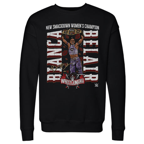 Bianca Belair Men's Crewneck Sweatshirt | 500 LEVEL