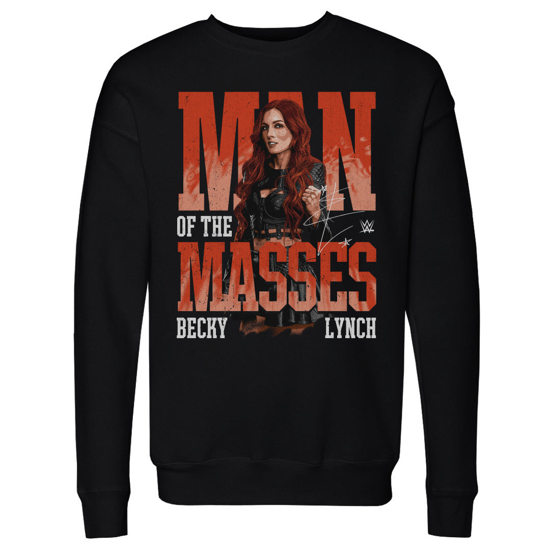 Becky Lynch Men's Crewneck Sweatshirt | 500 LEVEL
