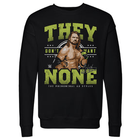 A.J. Styles Men's Crewneck Sweatshirt | 500 LEVEL