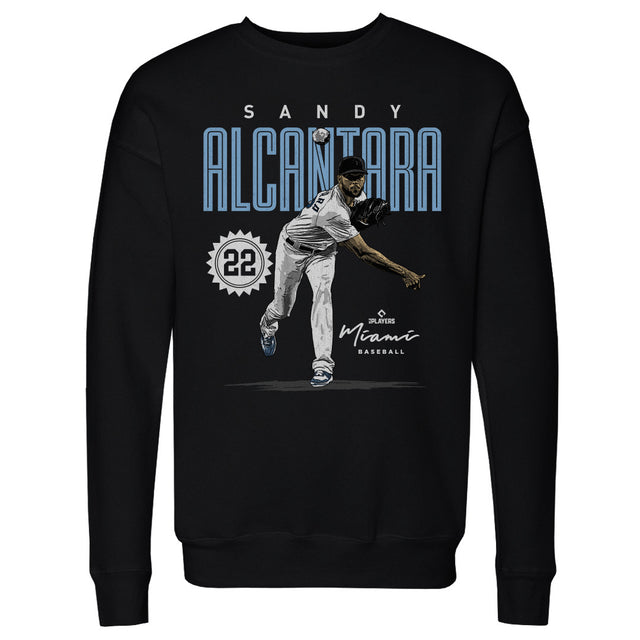 Sandy Alcantara Men's Crewneck Sweatshirt | 500 LEVEL