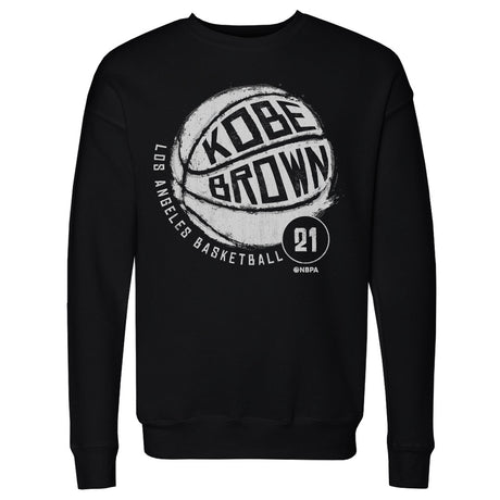 Kobe Brown Men's Crewneck Sweatshirt | 500 LEVEL