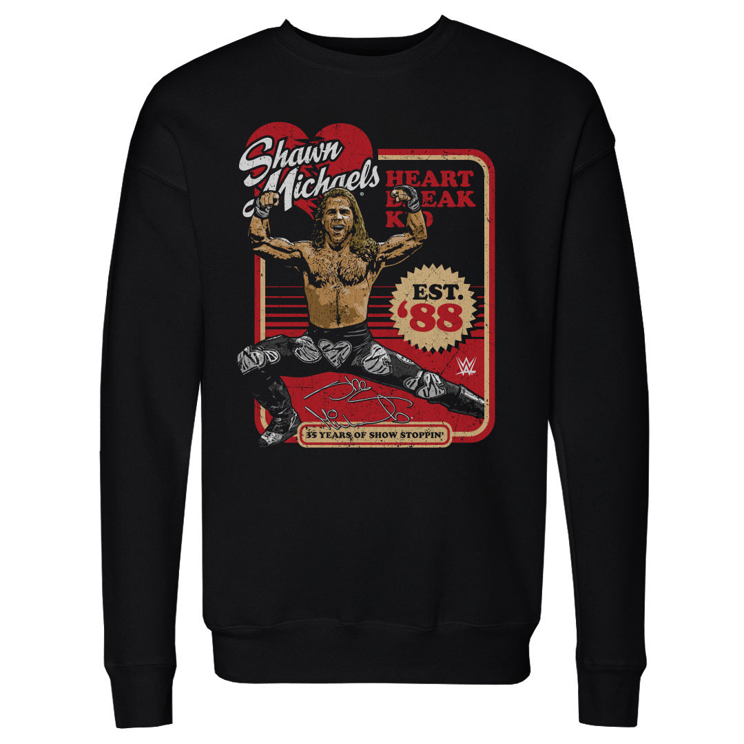 Shawn Michaels Men's Crewneck Sweatshirt | 500 LEVEL