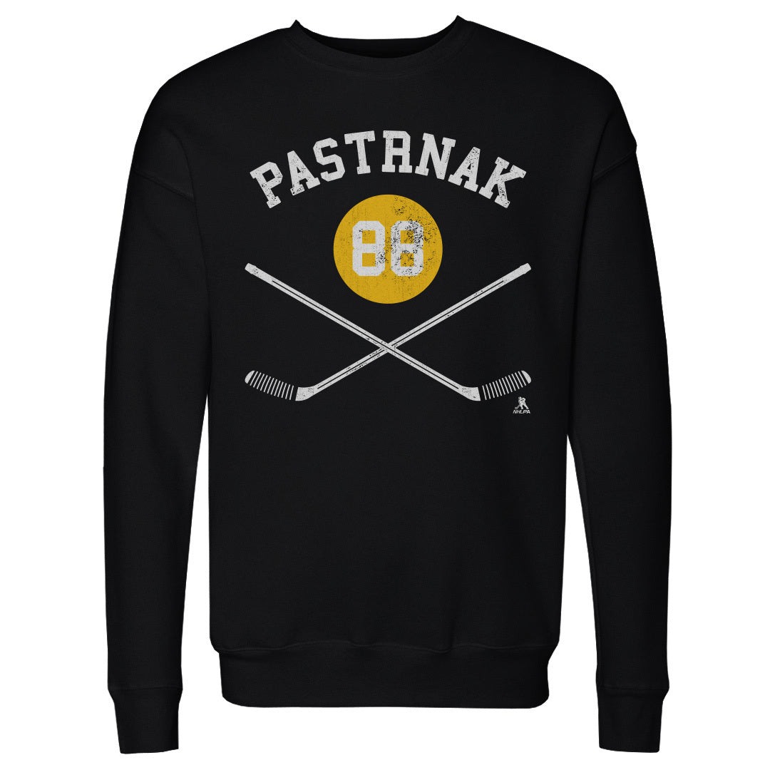 David Pastrnak Men&#39;s Crewneck Sweatshirt | 500 LEVEL