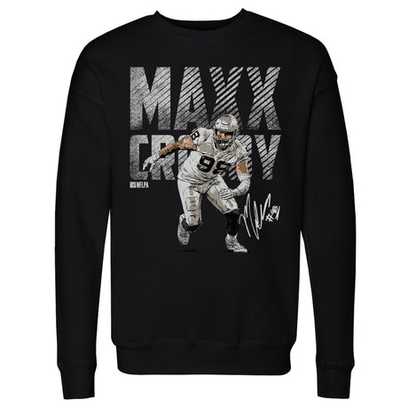 Maxx Crosby Men's Crewneck Sweatshirt | 500 LEVEL