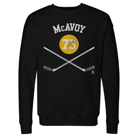 Charlie McAvoy Men's Crewneck Sweatshirt | 500 LEVEL