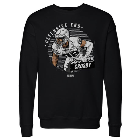 Maxx Crosby Men's Crewneck Sweatshirt | 500 LEVEL