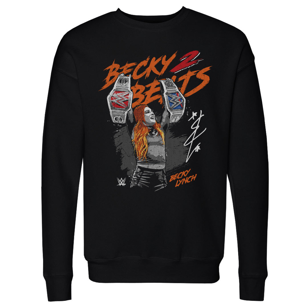 Becky Lynch Men's Crewneck Sweatshirt | 500 LEVEL