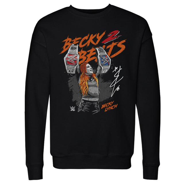 Becky Lynch Men's Crewneck Sweatshirt | 500 LEVEL