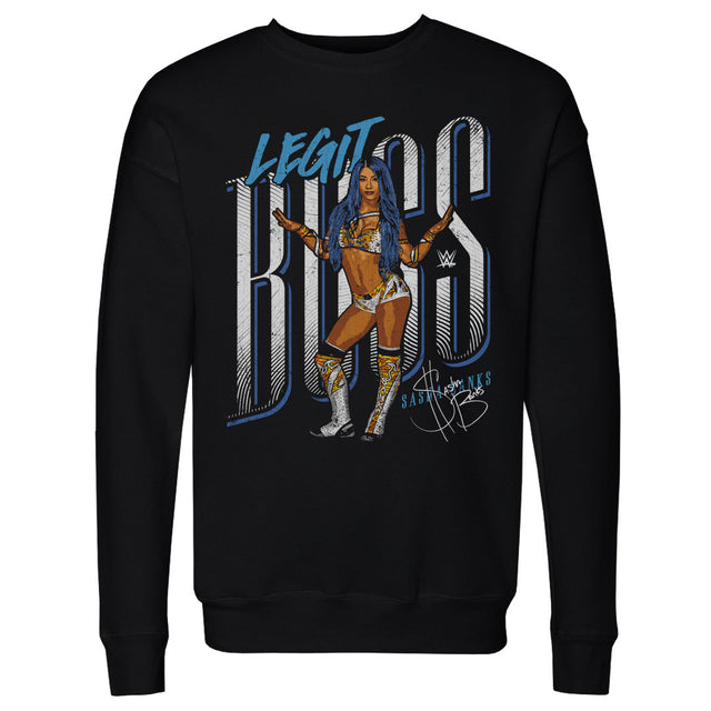 Sasha Banks Men's Crewneck Sweatshirt | 500 LEVEL