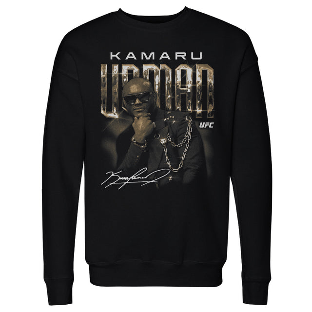 Kamaru Usman Men's Crewneck Sweatshirt | 500 LEVEL