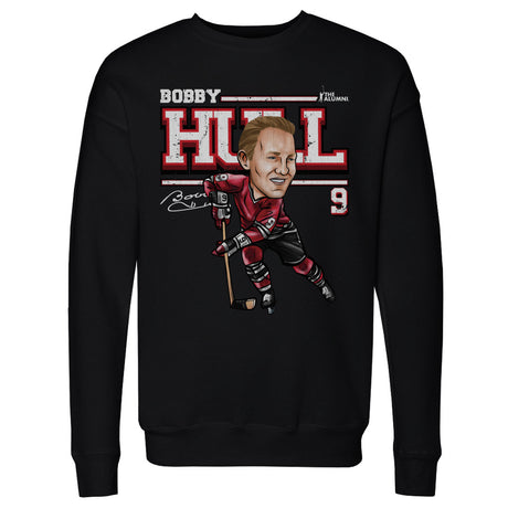 Bobby Hull Men's Crewneck Sweatshirt | 500 LEVEL