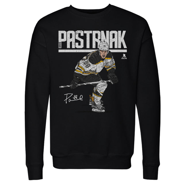 David Pastrnak Men's Crewneck Sweatshirt | 500 LEVEL