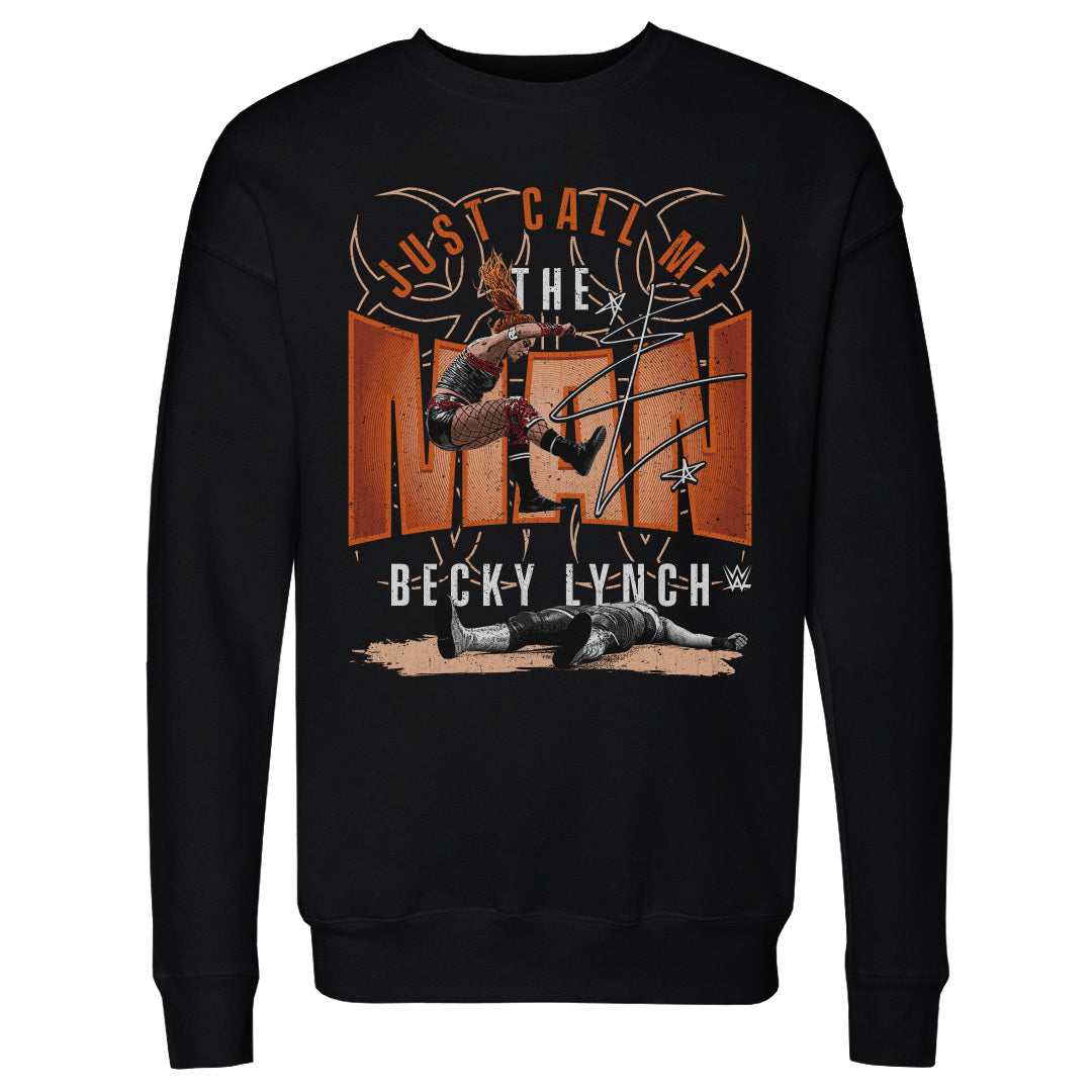 Becky Lynch Men's Crewneck Sweatshirt | 500 LEVEL