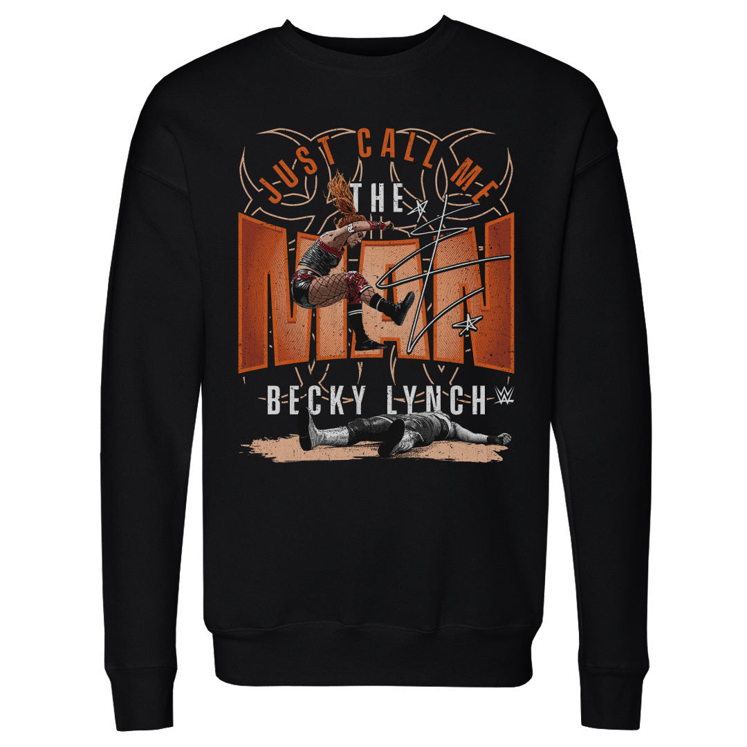 Becky Lynch Men&#39;s Crewneck Sweatshirt | 500 LEVEL