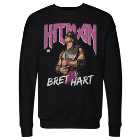 Bret Hart Men's Crewneck Sweatshirt | 500 LEVEL