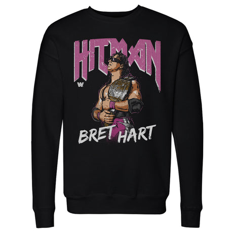 Bret Hart Men's Crewneck Sweatshirt | 500 LEVEL