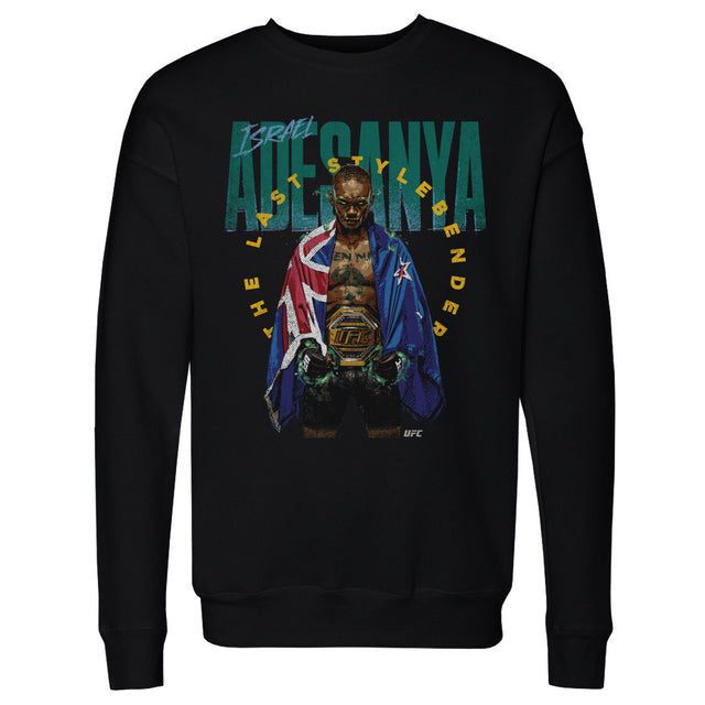 Israel Adesanya Men's Crewneck Sweatshirt | 500 LEVEL