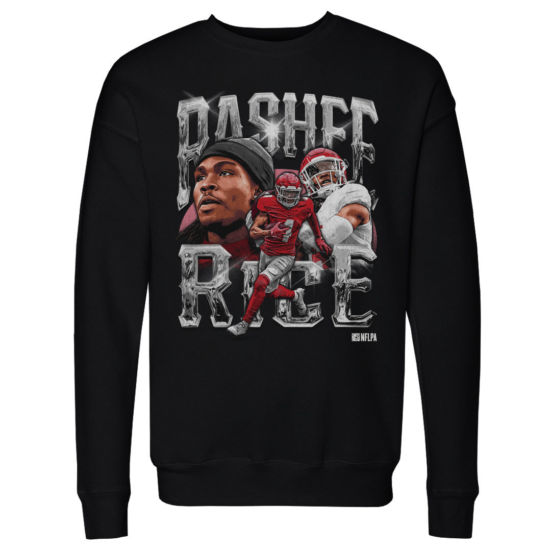 Rashee Rice Men&#39;s Crewneck Sweatshirt | 500 LEVEL
