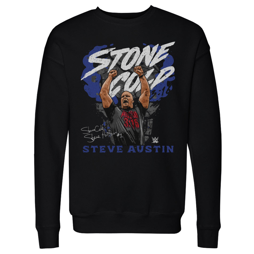 Stone Cold Steve Austin Men&#39;s Crewneck Sweatshirt | 500 LEVEL
