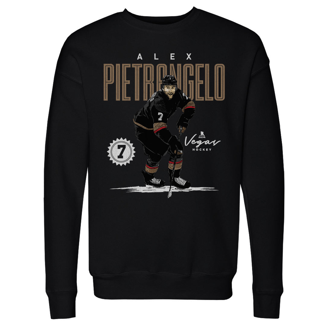 Alex Pietrangelo Men&#39;s Crewneck Sweatshirt | 500 LEVEL
