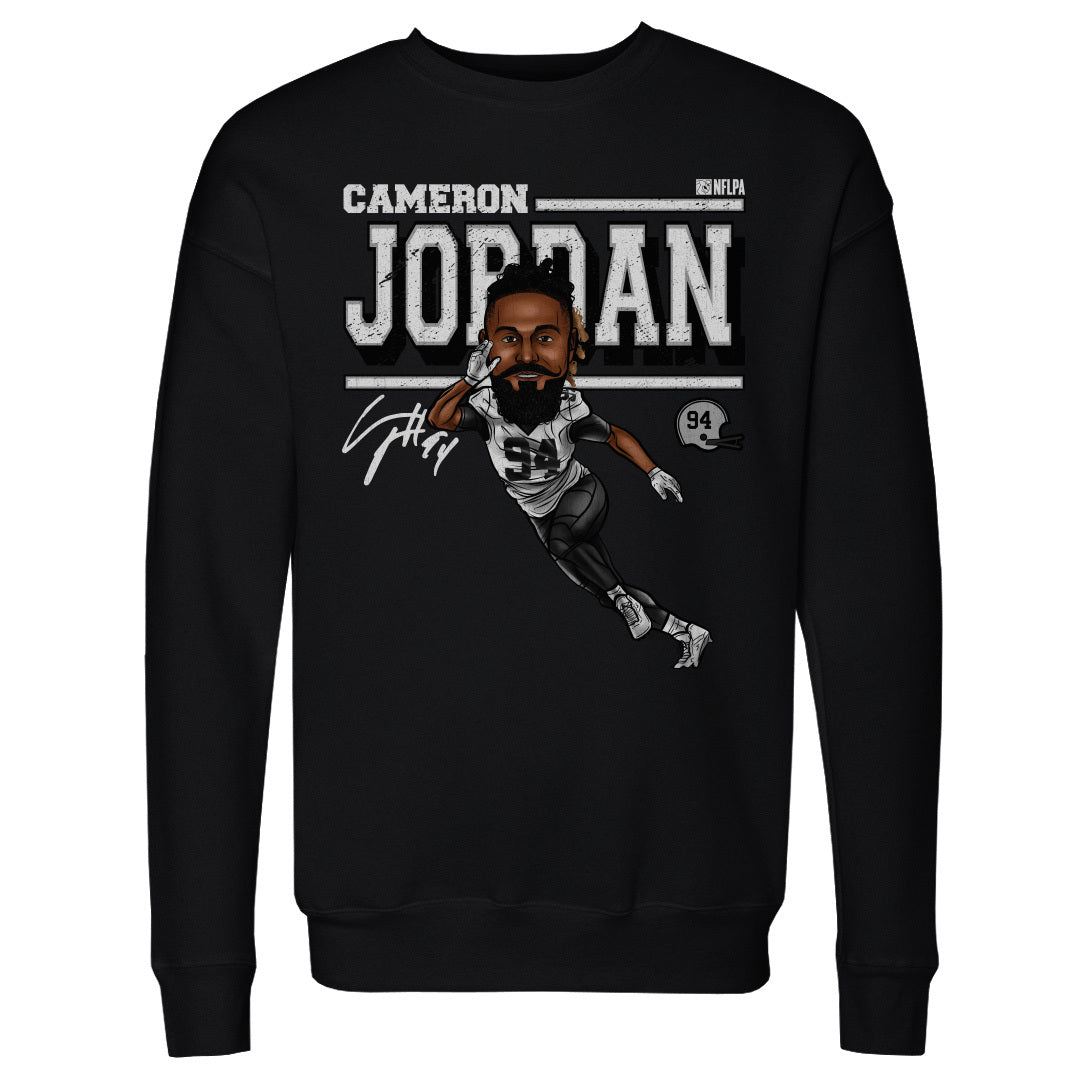 Cameron Jordan Men's Crewneck Sweatshirt | 500 LEVEL