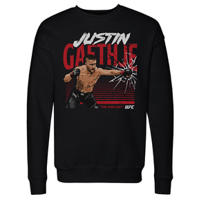 Justin Gaethje Men's Crewneck Sweatshirt | 500 LEVEL