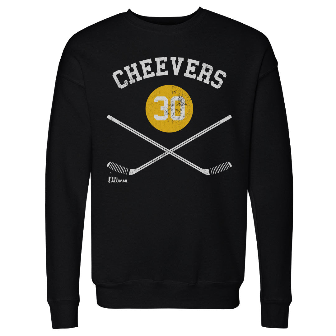 Gerry Cheevers Men&#39;s Crewneck Sweatshirt | 500 LEVEL