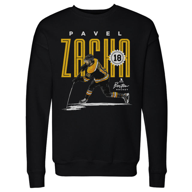 Pavel Zacha Men's Crewneck Sweatshirt | 500 LEVEL
