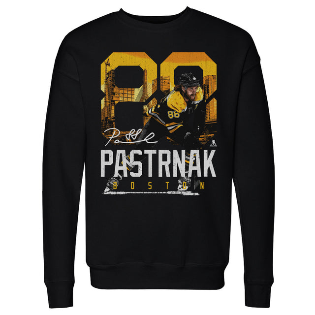 David Pastrnak Men's Crewneck Sweatshirt | 500 LEVEL