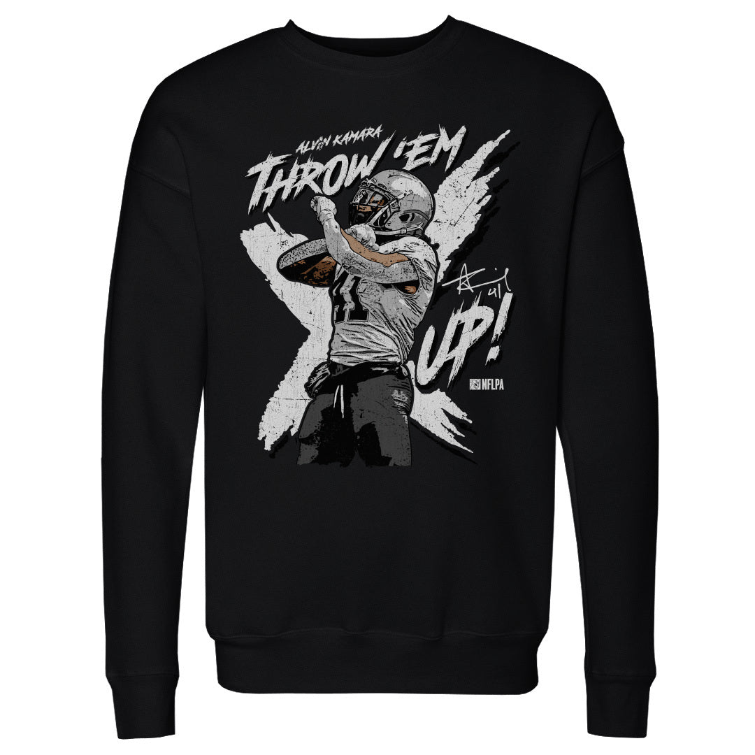 Alvin Kamara Men's Crewneck Sweatshirt | 500 LEVEL