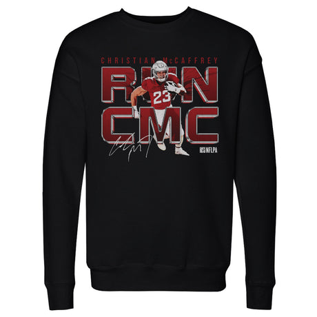 Christian McCaffrey Men's Crewneck Sweatshirt | 500 LEVEL