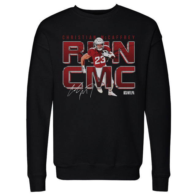 Christian McCaffrey Men's Crewneck Sweatshirt | 500 LEVEL