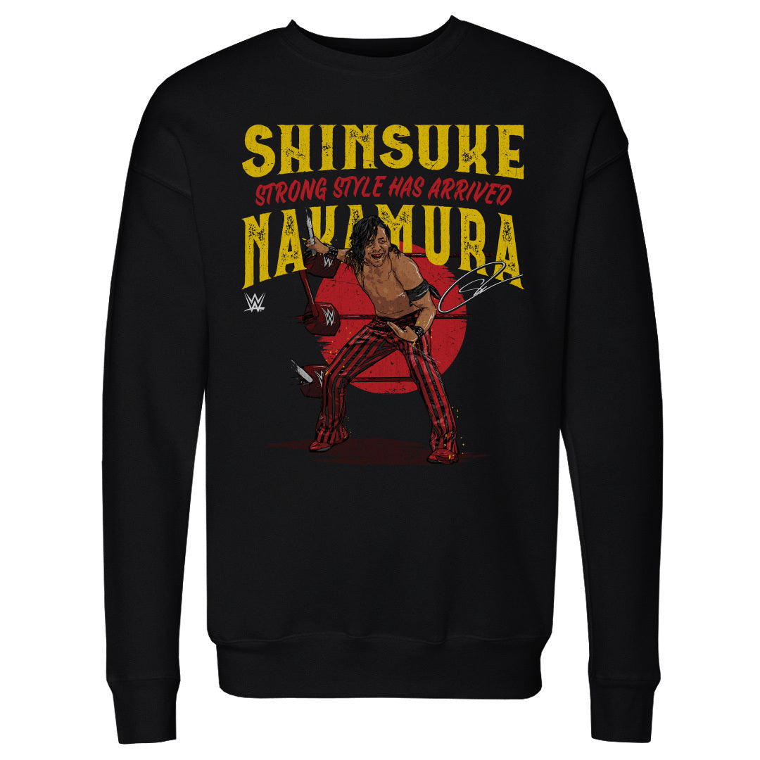 Shinsuke Nakamura Men&#39;s Crewneck Sweatshirt | 500 LEVEL