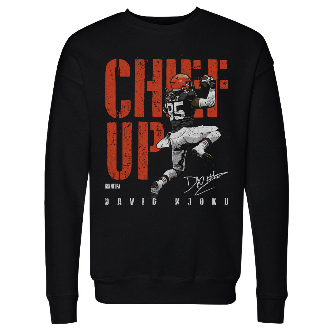 David Njoku Men's Crewneck Sweatshirt | 500 LEVEL