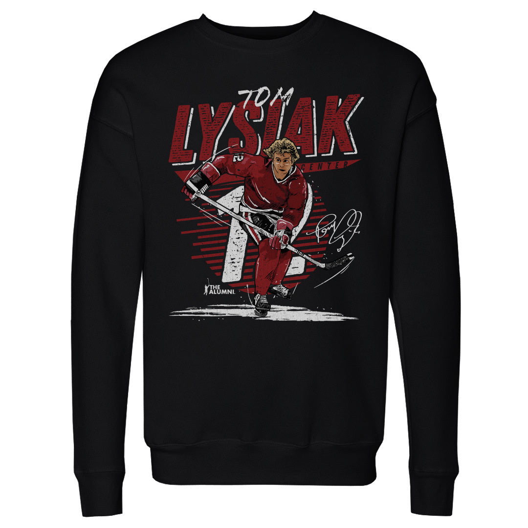 Tom Lysiak Men&#39;s Crewneck Sweatshirt | 500 LEVEL