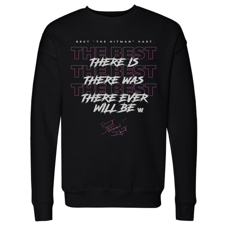 Bret Hart Men's Crewneck Sweatshirt | 500 LEVEL