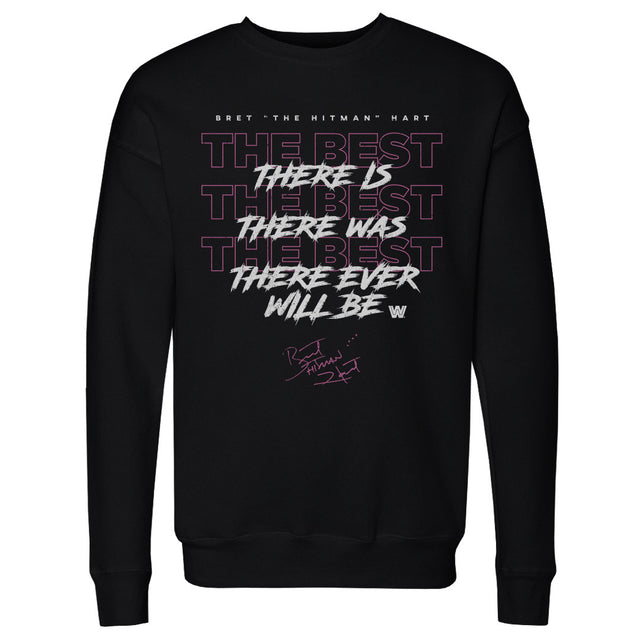 Bret Hart Men's Crewneck Sweatshirt | 500 LEVEL