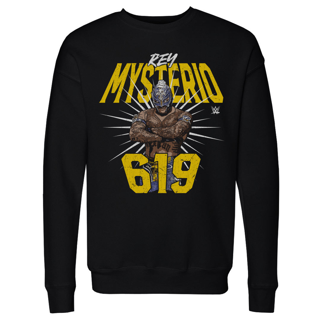 Rey Mysterio Men&#39;s Crewneck Sweatshirt | 500 LEVEL