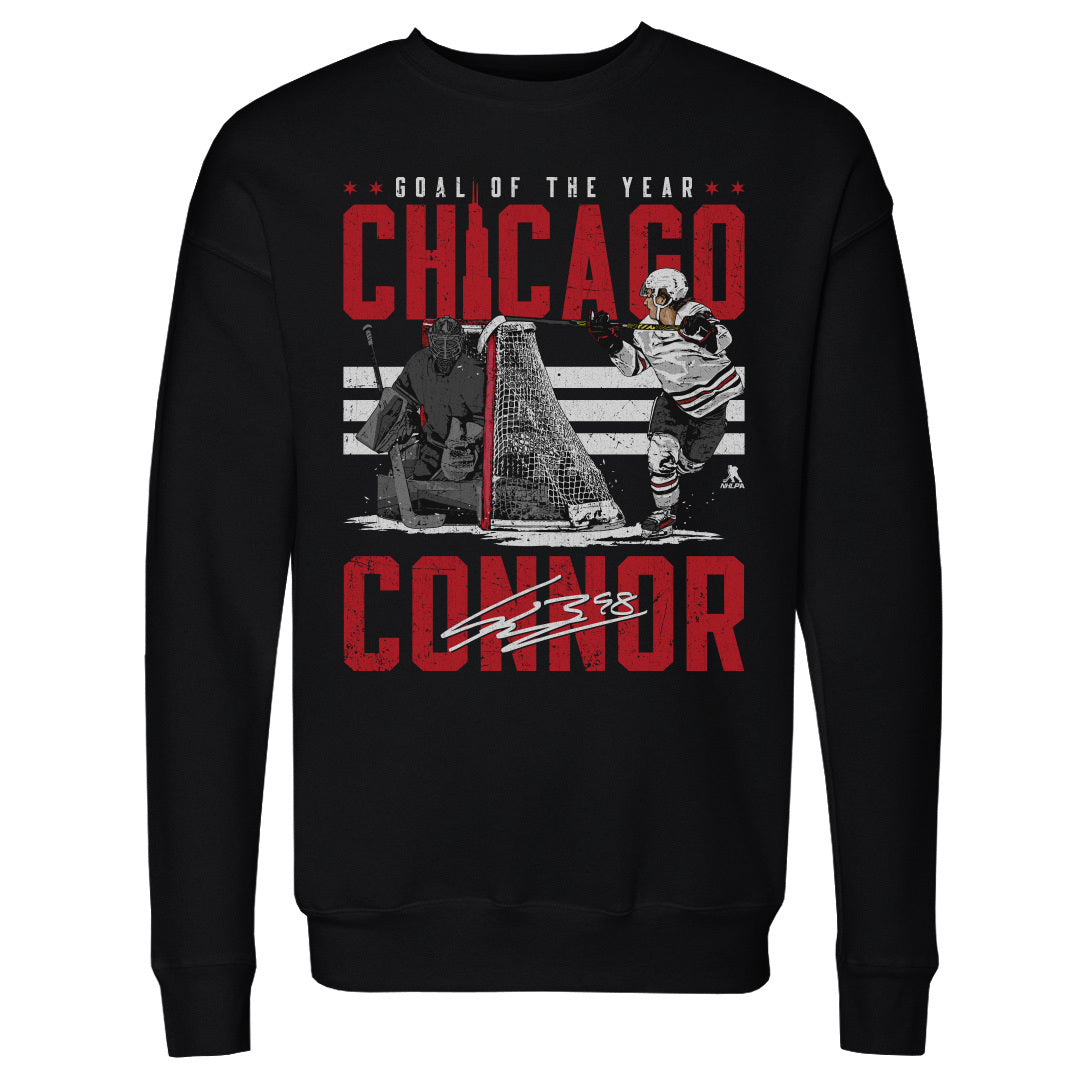 Connor Bedard Men's Crewneck Sweatshirt | 500 LEVEL
