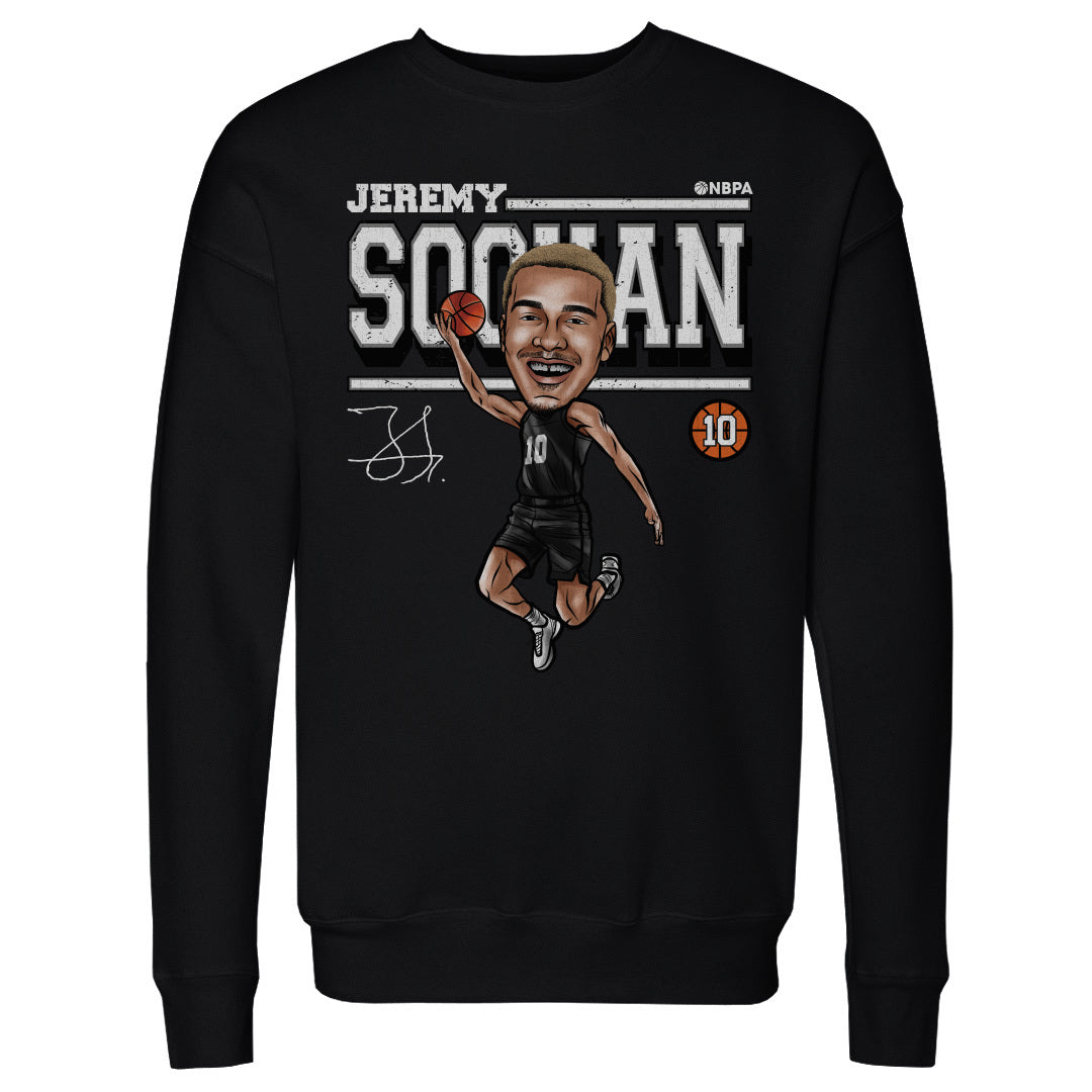 Jeremy Sochan Men&#39;s Crewneck Sweatshirt | 500 LEVEL