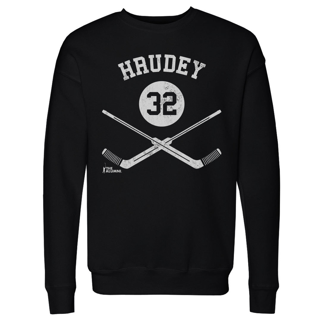 Kelly Hrudey Men&#39;s Crewneck Sweatshirt | 500 LEVEL