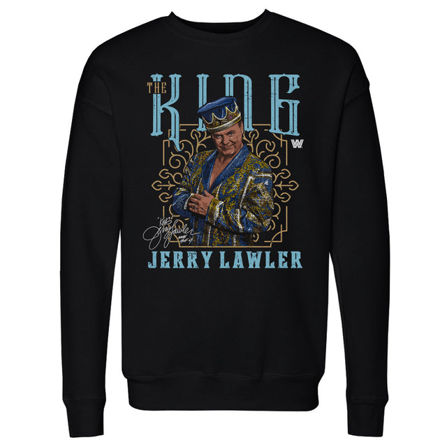Jerry Lawler Men's Crewneck Sweatshirt | 500 LEVEL
