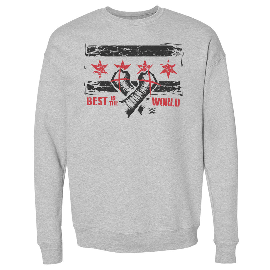 CM Punk Men's Crewneck Sweatshirt | 500 LEVEL