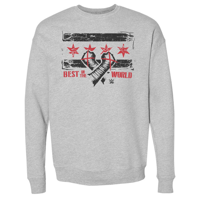 CM Punk Men's Crewneck Sweatshirt | 500 LEVEL