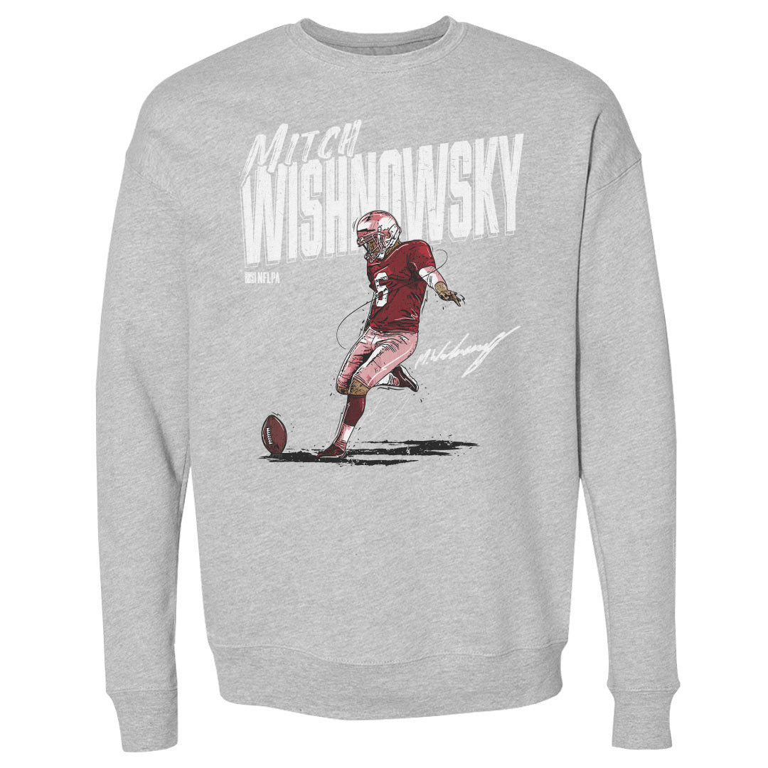 Mitch Wishnowsky Men&#39;s Crewneck Sweatshirt | 500 LEVEL